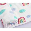 Wholesale Bamboo Organic Cotton Baby Blankets Washable Cotton Baby Muslin Swaddle Blankets